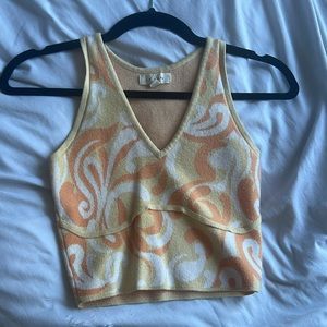 L.A. Hearts Yellow Crop Top